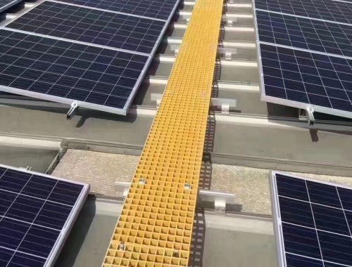 铜川太阳能光伏板玻璃钢检修通道